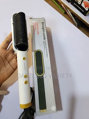 Electric Straight Comb for Straight and Curly Hair