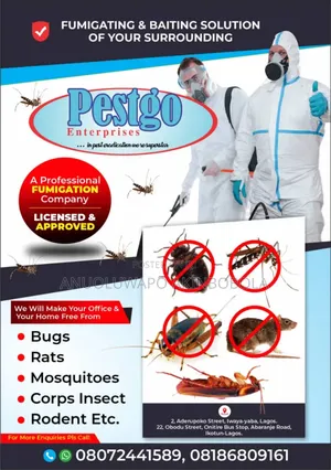 Pestgo-Pest Fumigation Services