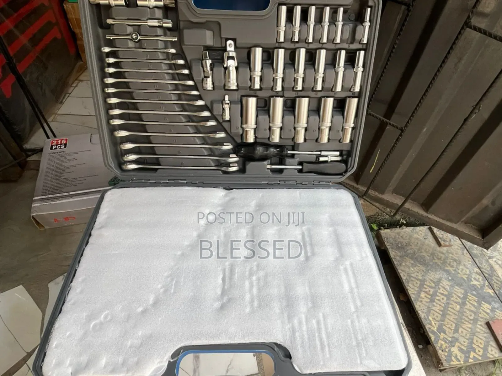 216 Pcs Heavy Duty Mechanical Tools Box