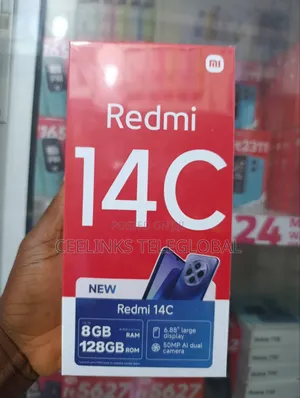 New Xiaomi Redmi 14C 128 GB Black