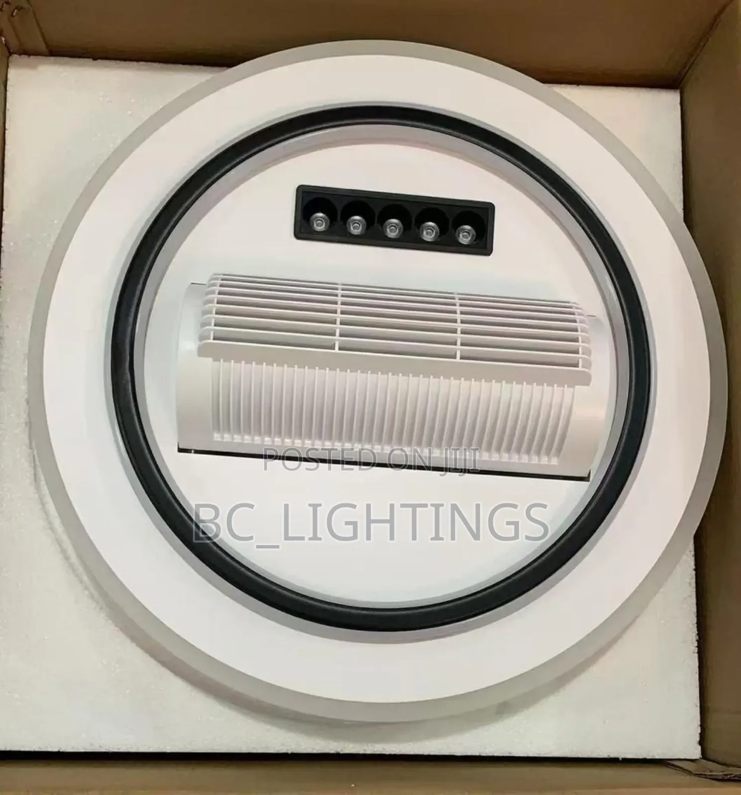 Bladeless Ceiling Fan Light With Remote Control