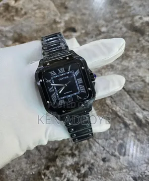 Carter Black Chain Watch