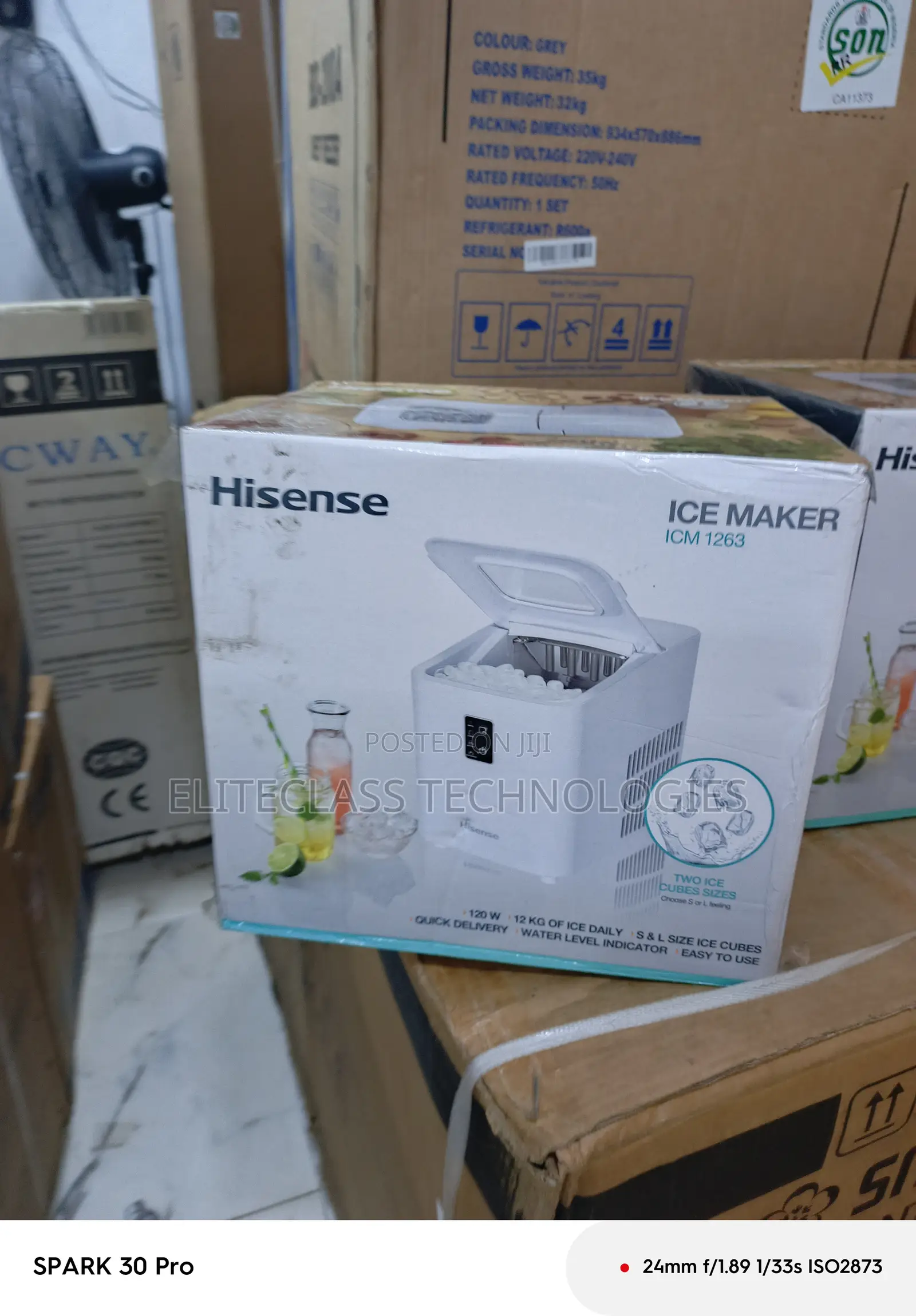 Hisense 12kg Ice Maker Appliance