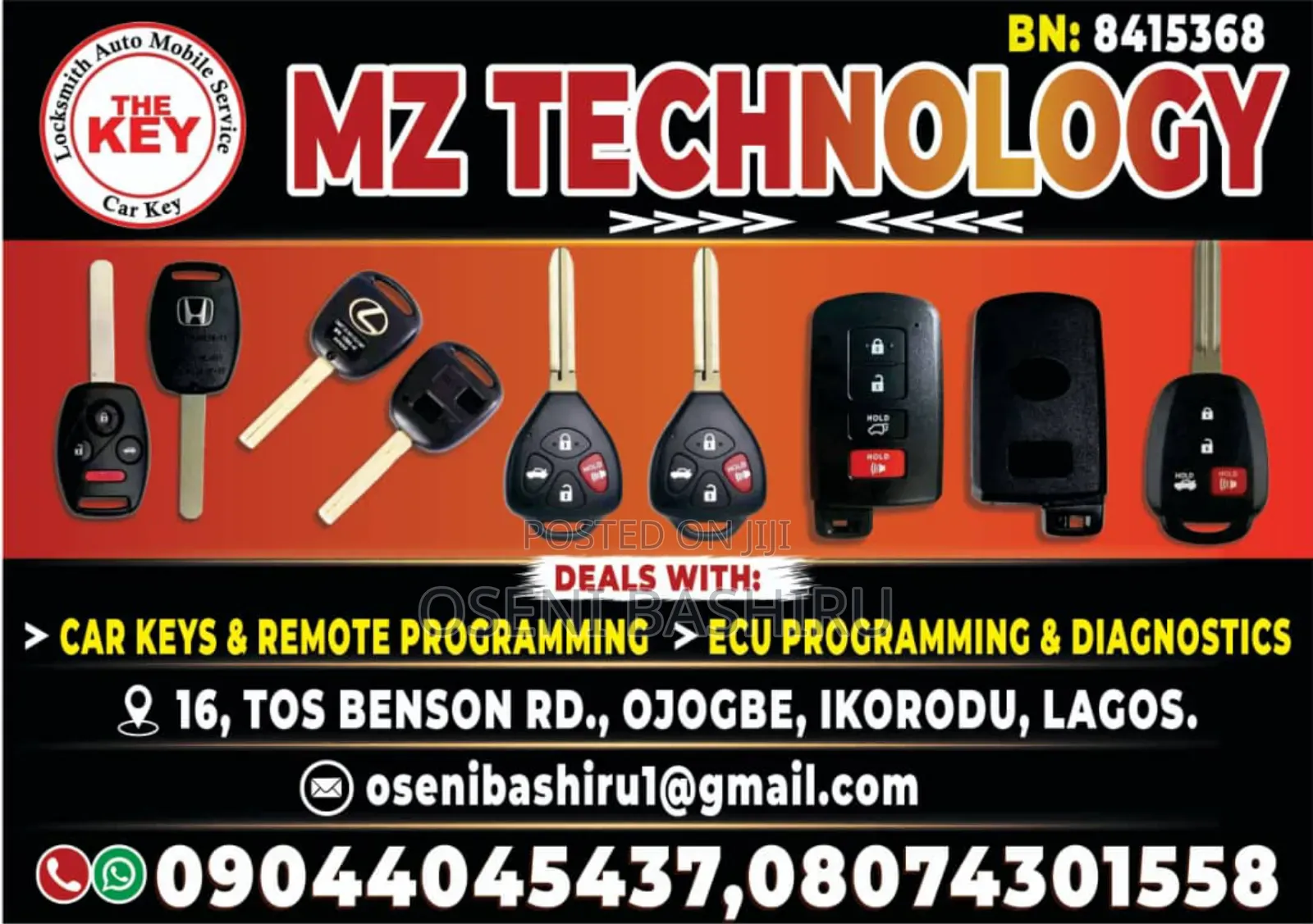 Car Key and Remote Programming