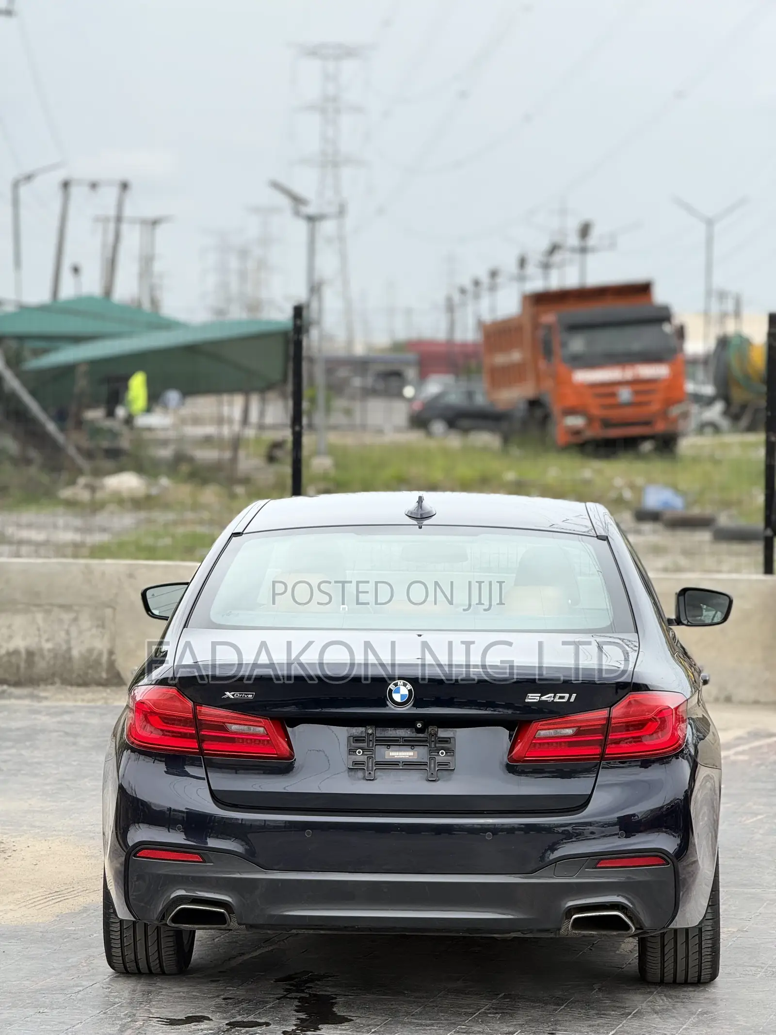 BMW 540i 2017 Blue