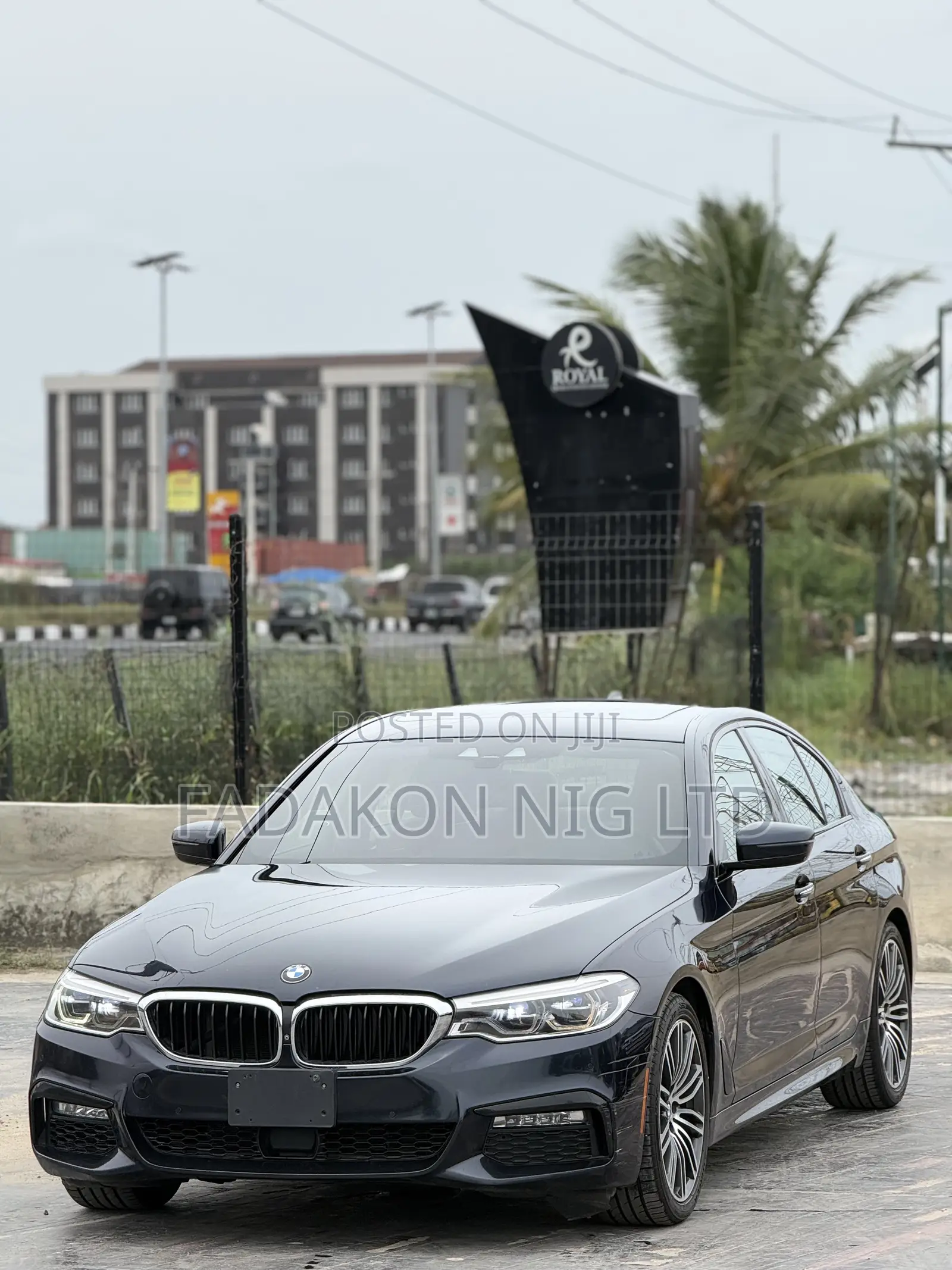BMW 540i 2017 Blue
