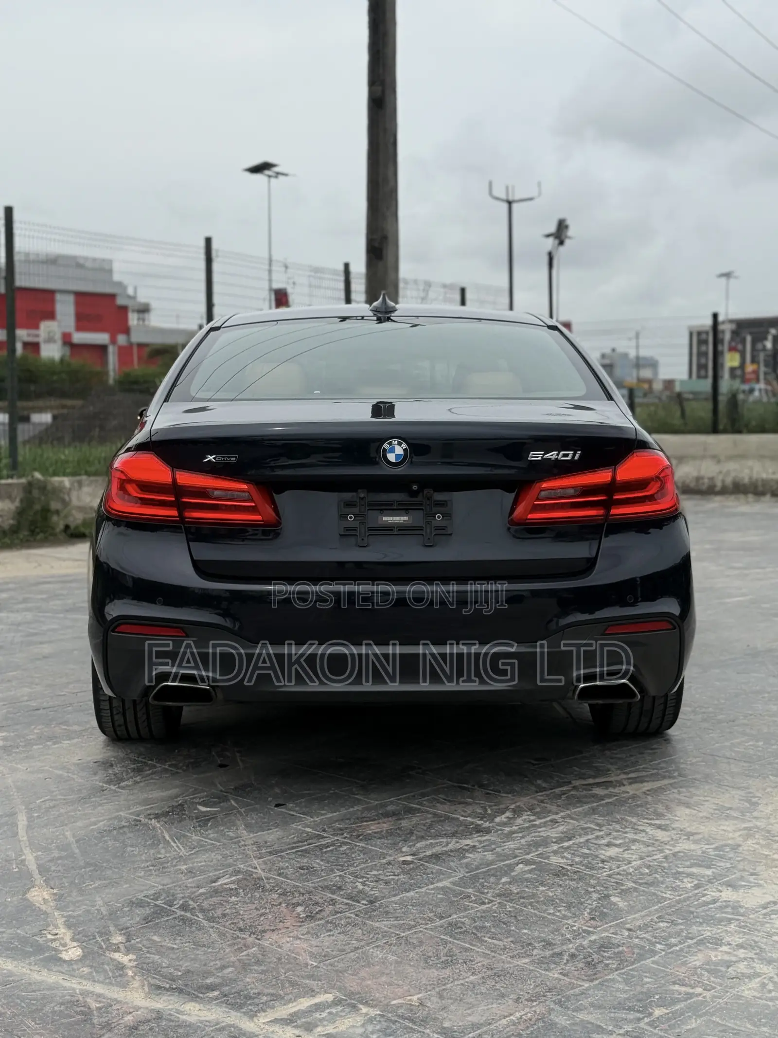 BMW 540i 2017 Blue