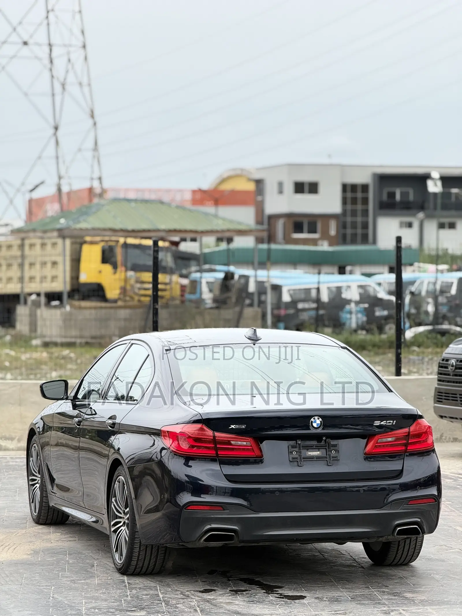 BMW 540i 2017 Blue