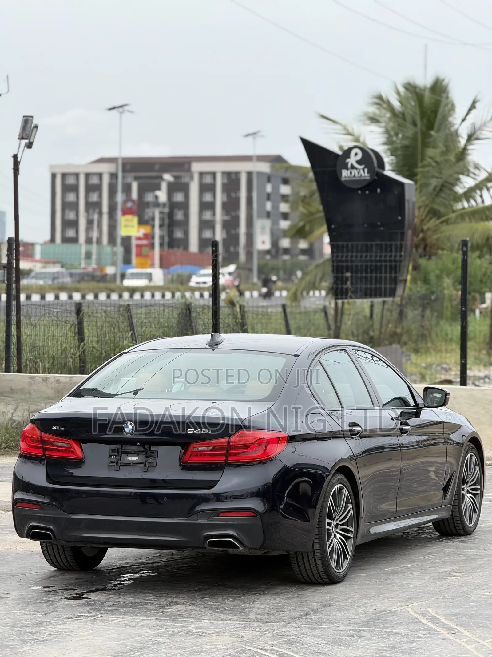 BMW 540i 2017 Blue