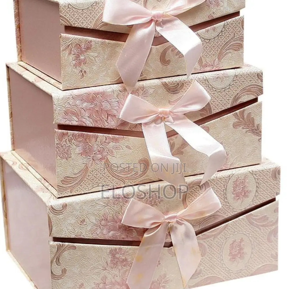 Stackable Decorative Storage Boxes in Lagos