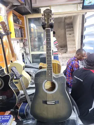Caravan Music Dreadnought Cutaway Acoustic Guitar