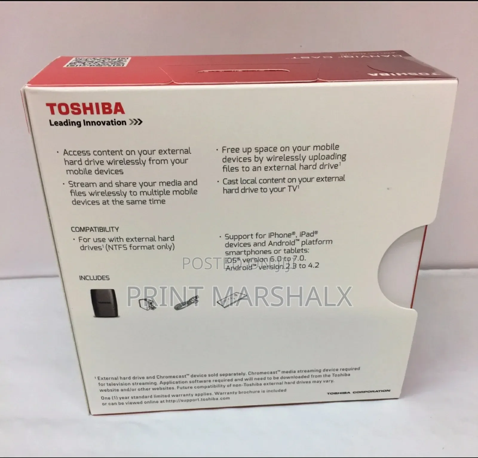 Toshiba Canvio Wireless Adapter for External Hard Drives