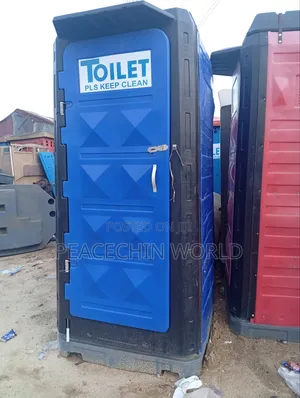 Conventional Mobile Toilet With Overhead Tank