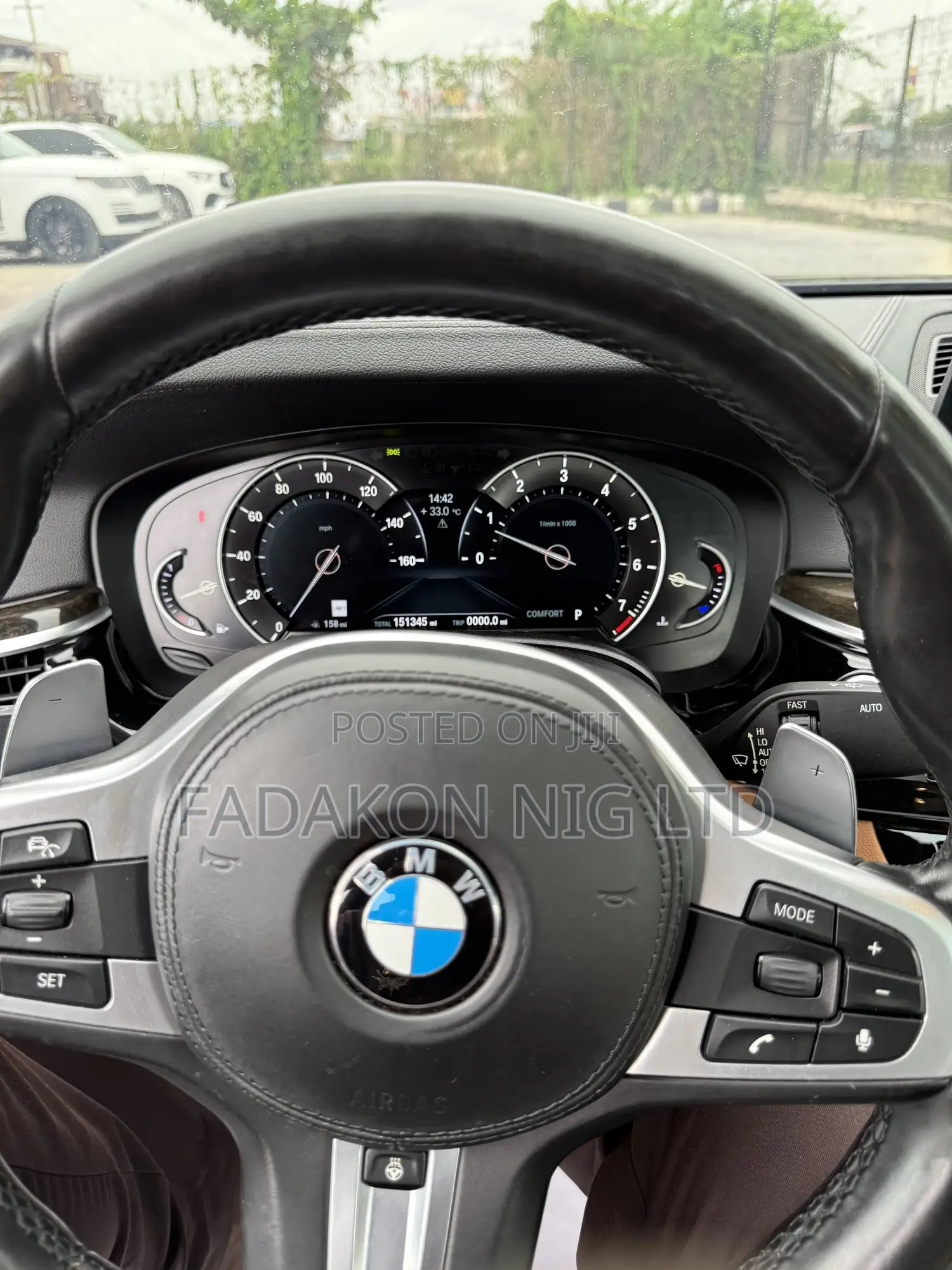 BMW 540i 2017 Blue