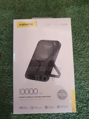 Foneng Wireless Power Bank 10000mah With Type C in and Out