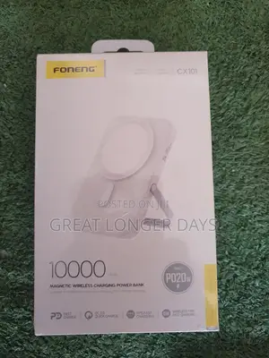 Foneng Wireless Power Bank 10000mah With Type C in and Out
