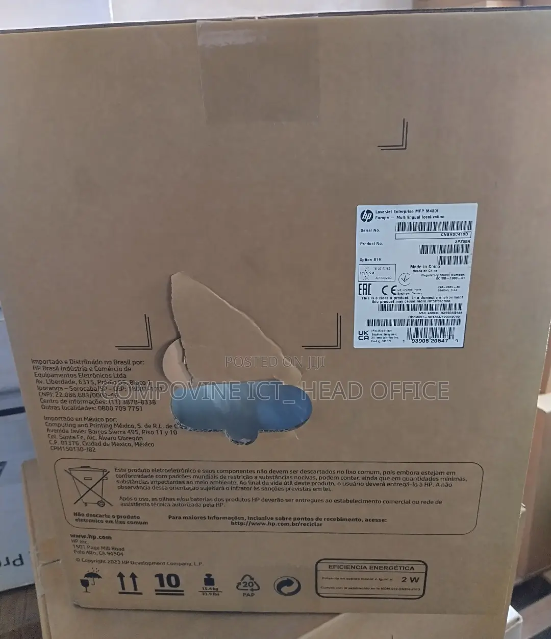 Hp Laserjet Enterprise M430f MFP