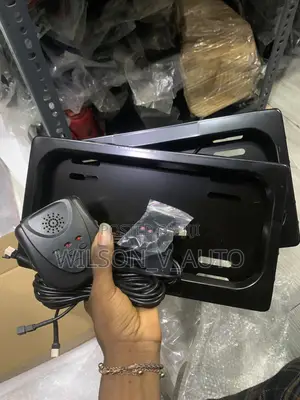 Motorized Retractable License Plate Frame Kit
