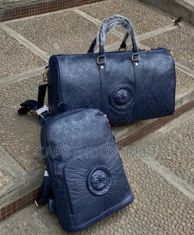 Premium 2pcs Travel Set – Modern Backpack Weekender Bag