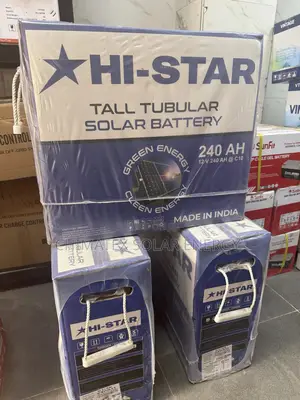 Tall Tubular Solar Battery