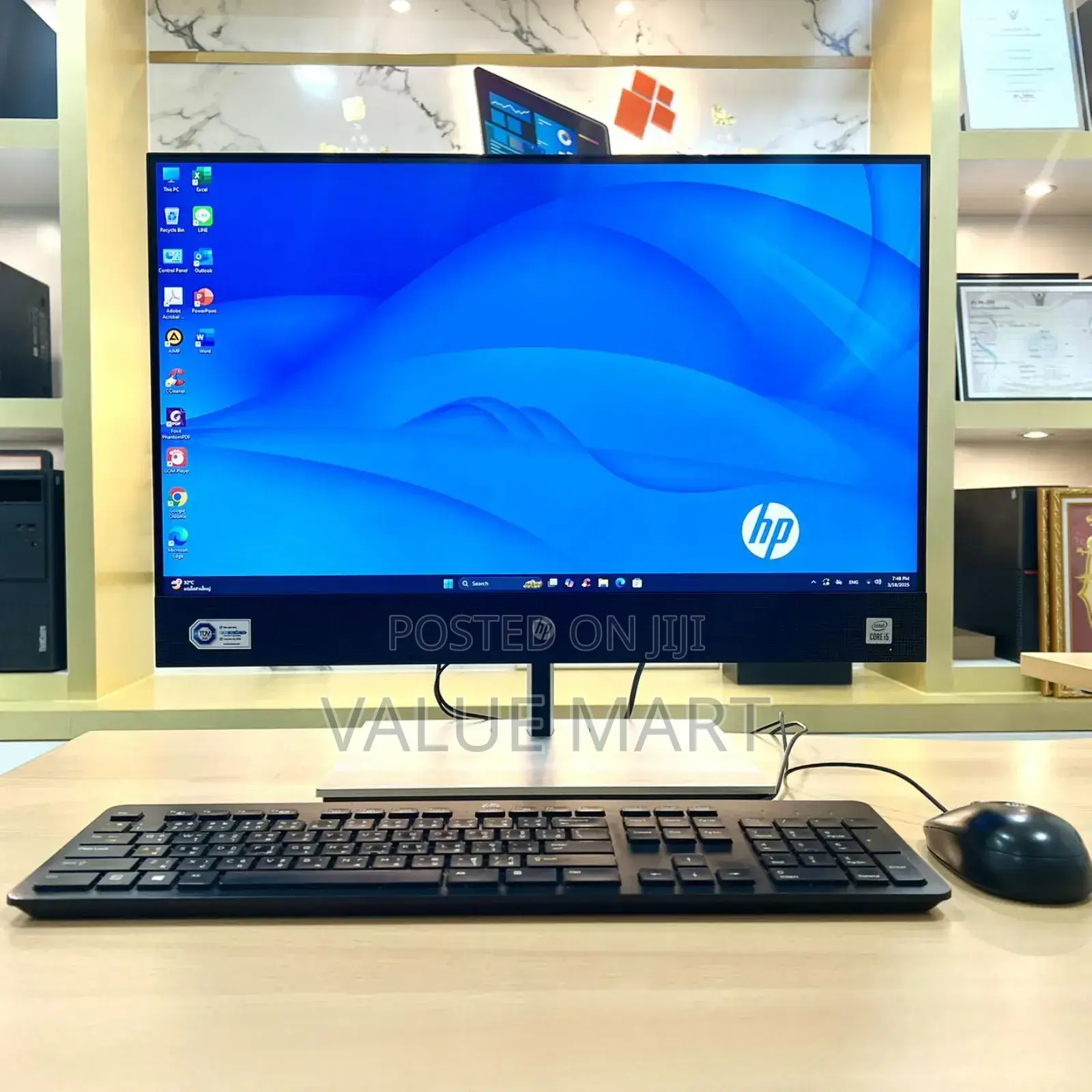 New Desktop Computer HP ProOne 600 8GB Intel Core i5 SSD 256GB