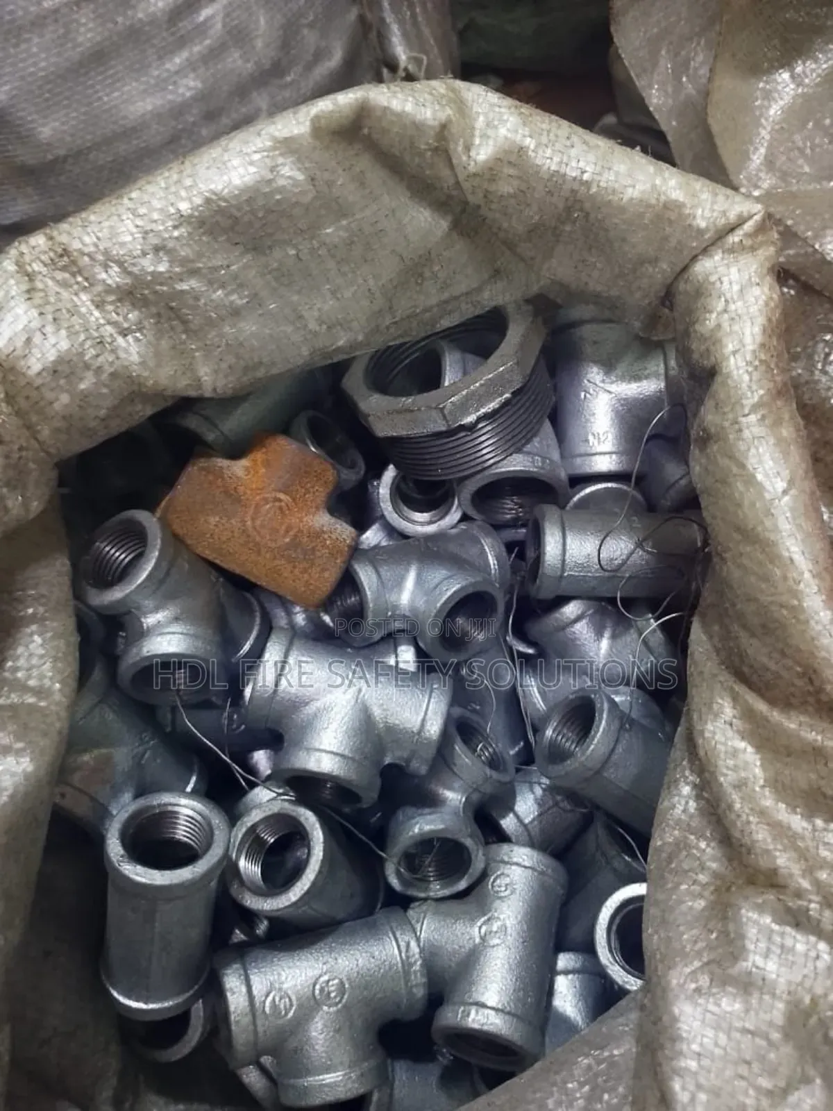 Reducing Tee Galvanized Iron