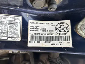 Honda Civic 1.8 2007 Blue