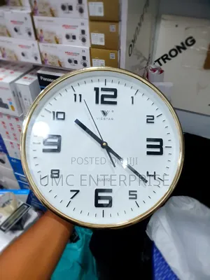 Hidden Wall Clock Camera
