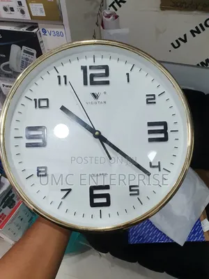 Hidden Wall Clock Camera