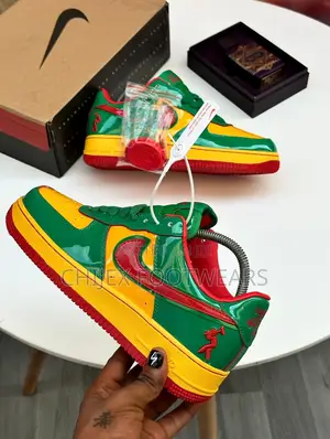 Nike Air Force 1 Low Lil Yachty Concrete Boys Shoes.