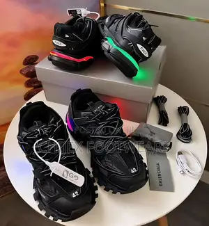 Balenciaga Track Led Sneakers, a Technical Athletic Footwear