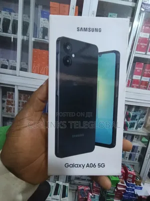 New Samsung Galaxy A06 64 GB Black