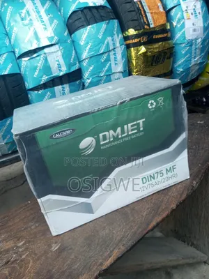 Dmjet 75 Amps Car Battery