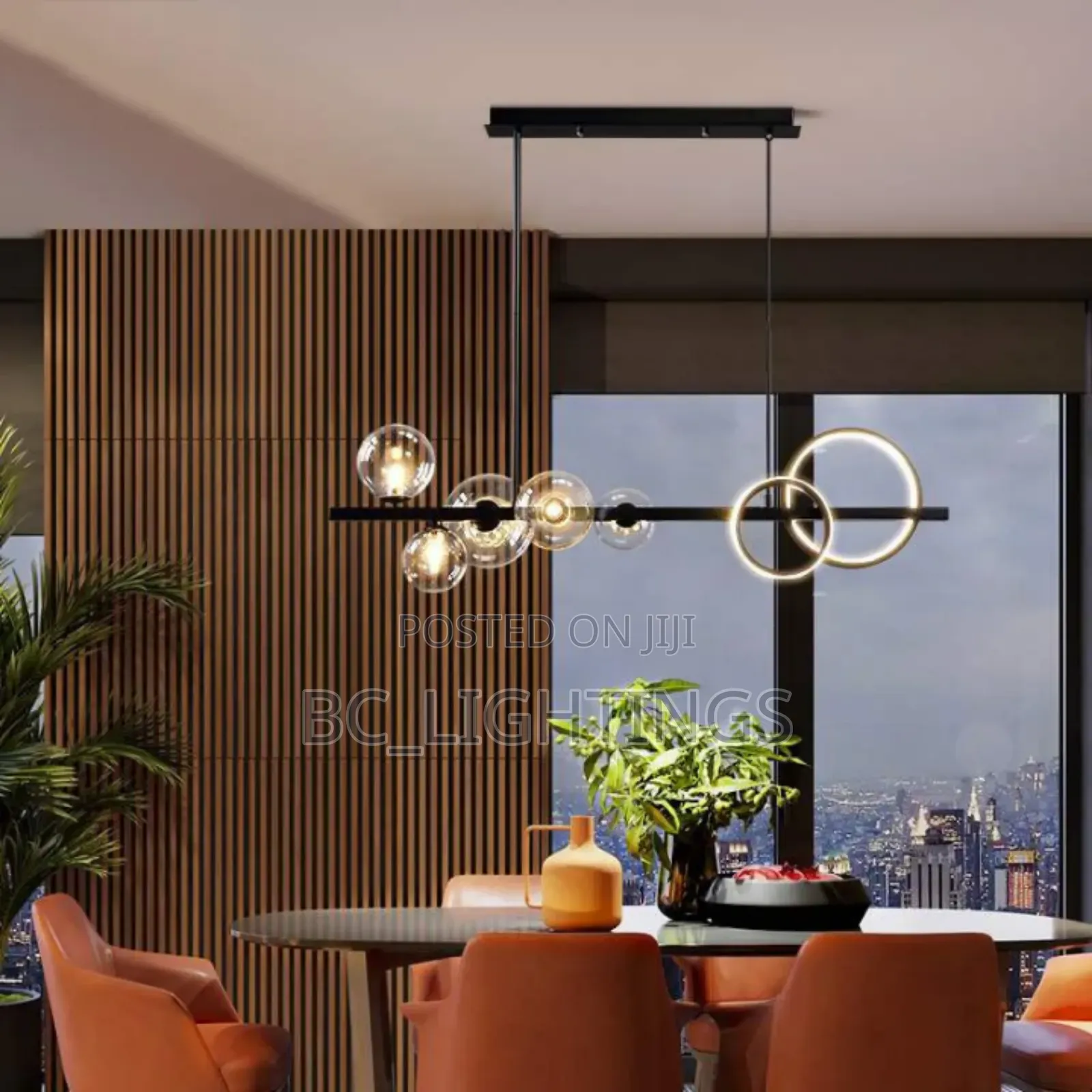Nordic Luxury Glass Chandelier Light