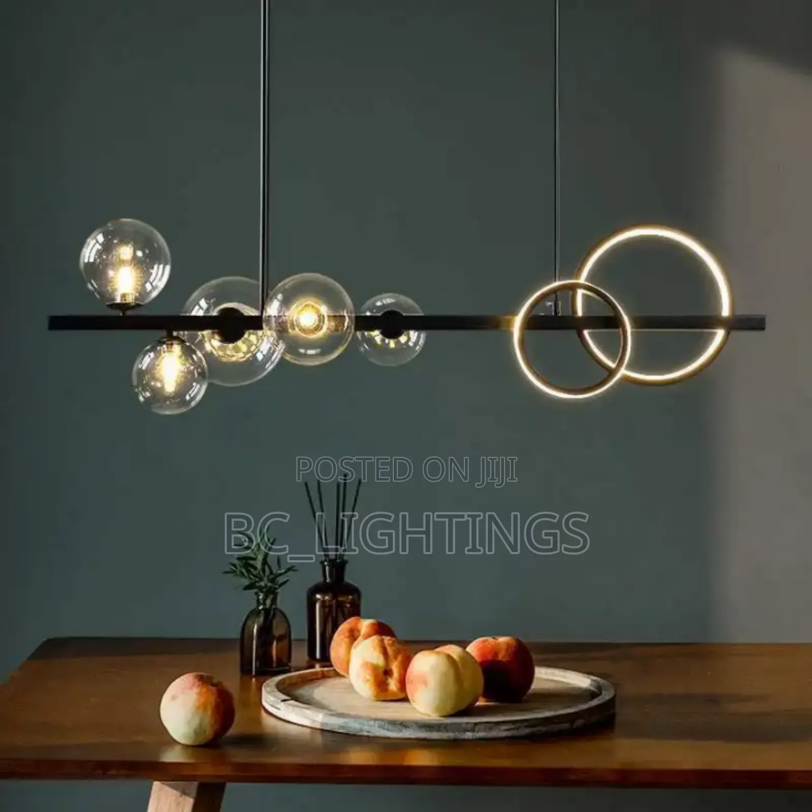Nordic Luxury Glass Chandelier Light