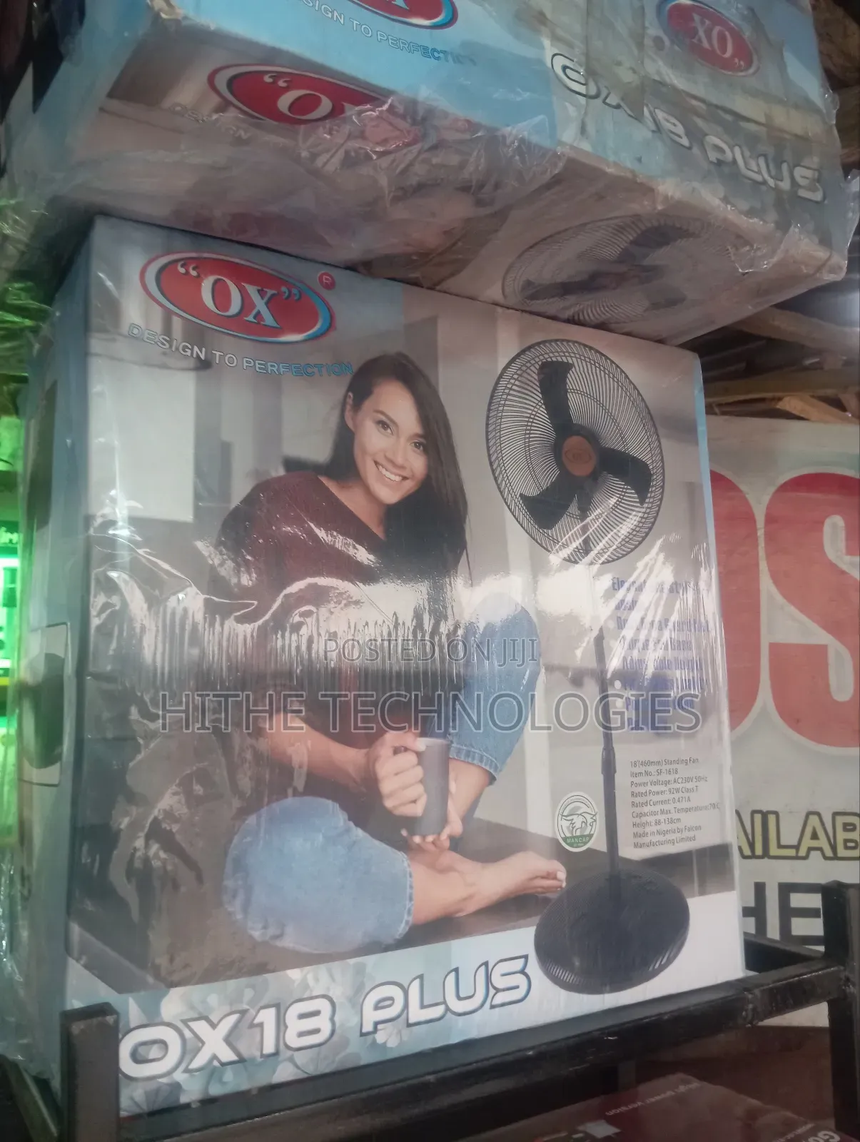 Ox 18 Plus Standing Fan