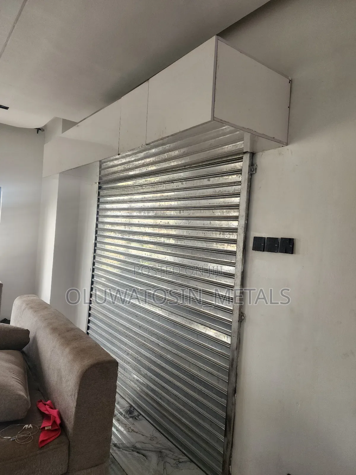 Automated Roller Shutter Door | Electric Remote Control Security Door
