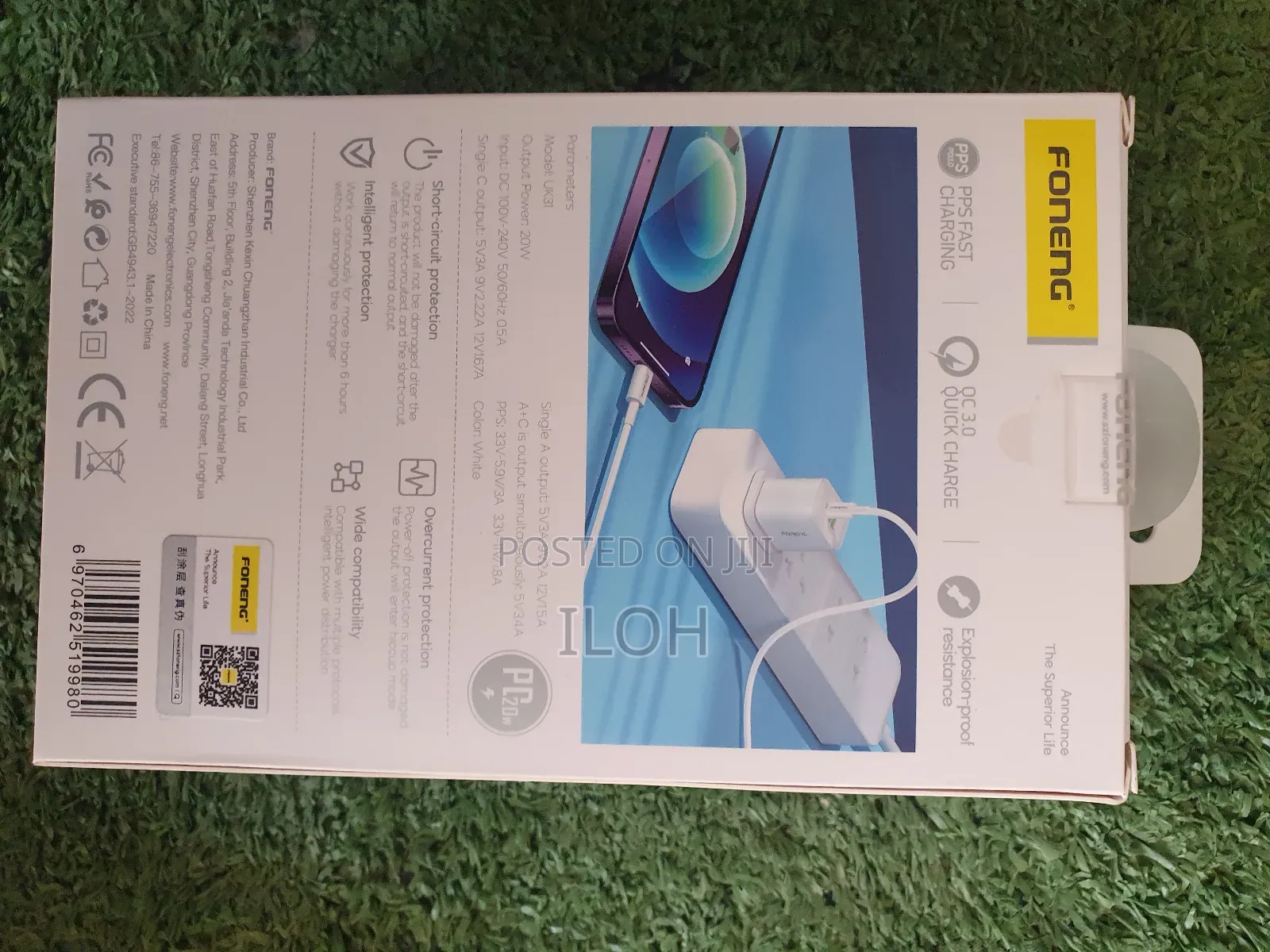 Foneng Usb Charging Head Usb +Type C Output