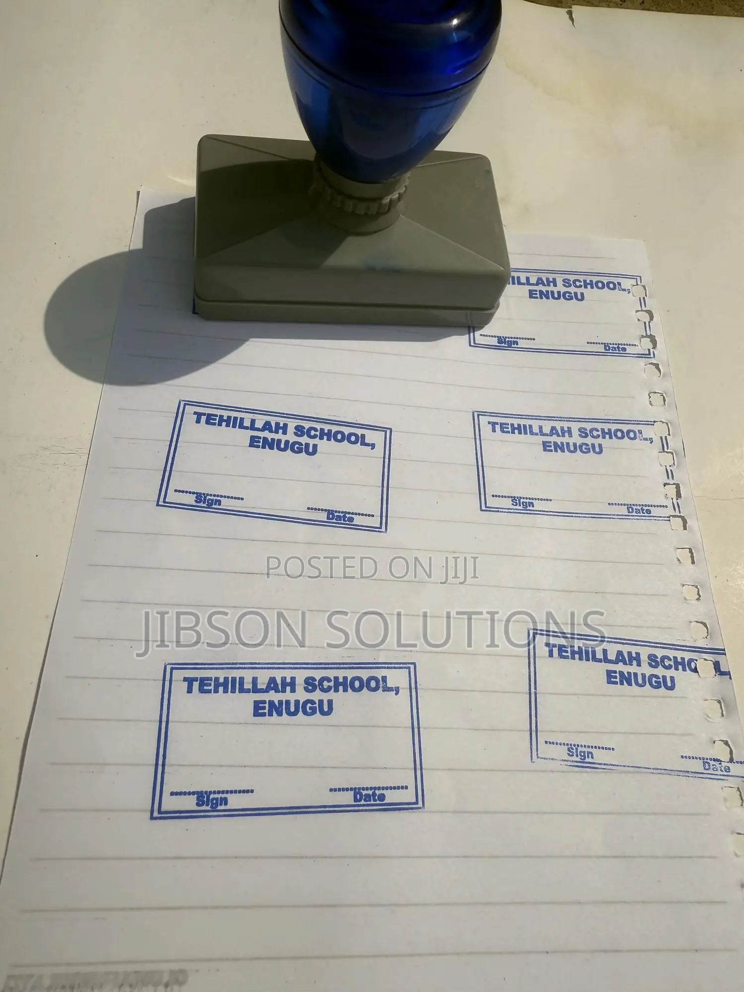 Official Stamp