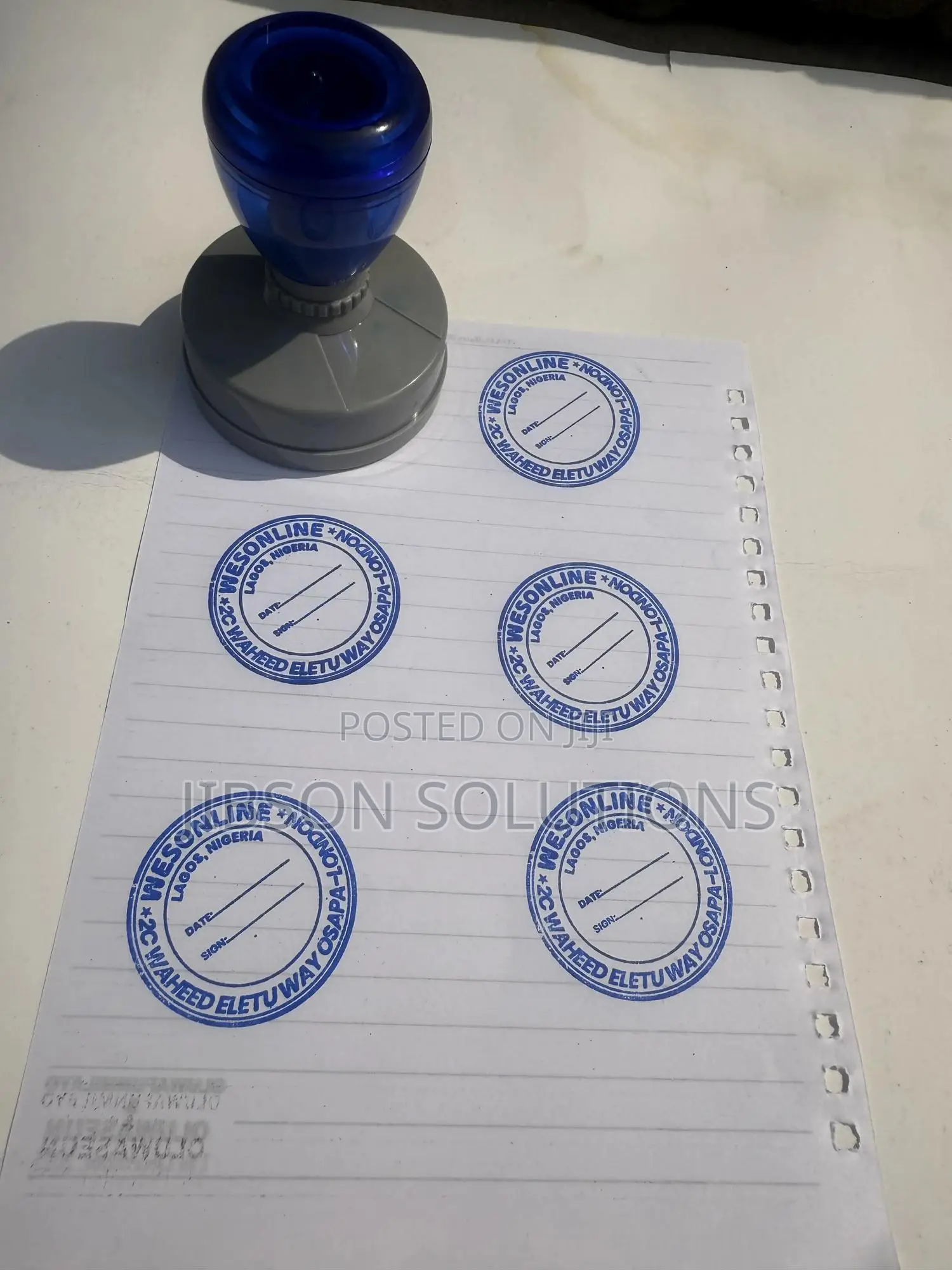 Official Stamp