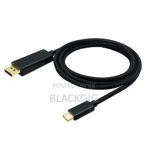 Dp to Typc Cable Displayport Typec Cord Laptop Camera Hd Display