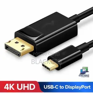 Dp to Typc Cable Displayport Typec Cord Laptop Camera Hd Display
