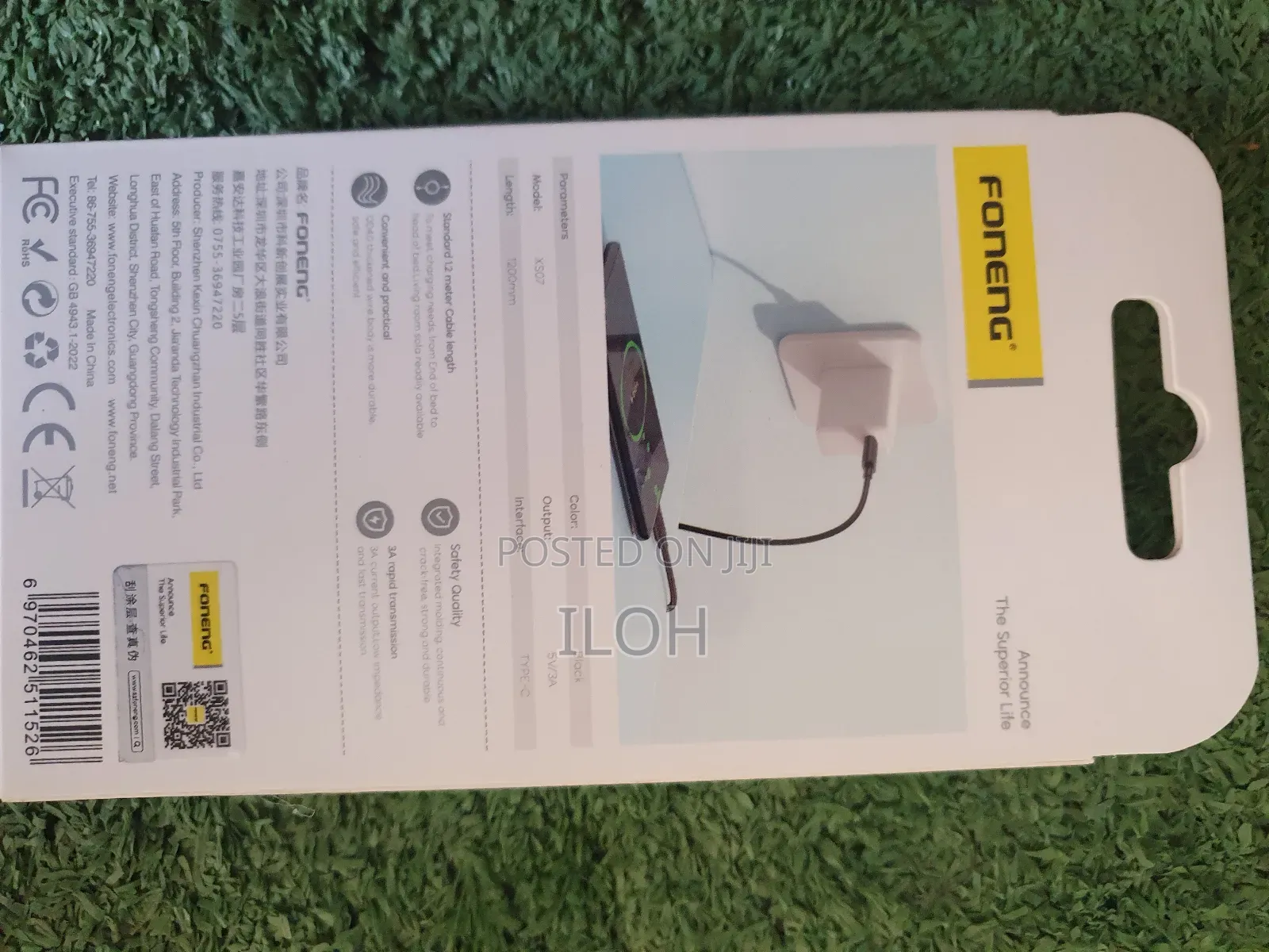 Foneng Original Usb to iPhone Cable
