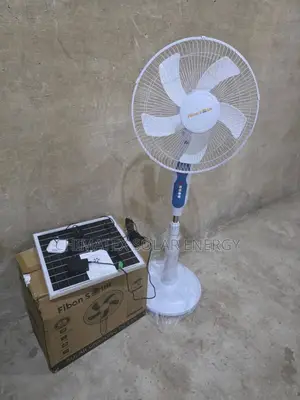 Fibon Solar Standing Fan 16 Inches Very Much Available and Affordable