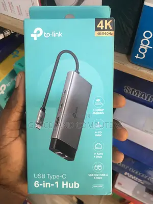 Tp-Link Uh6120c Usb Type-C 6 in 1 Hub (Docking Station)