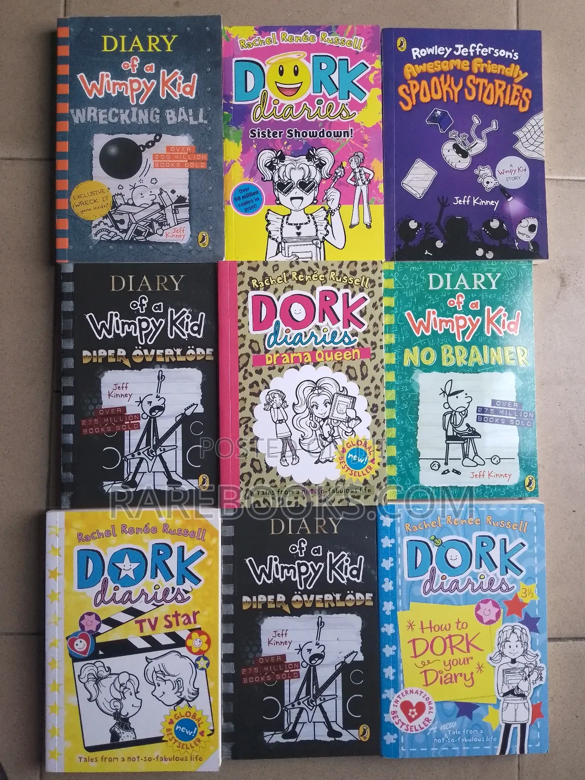 Dork Diaries and Wimpy Kid