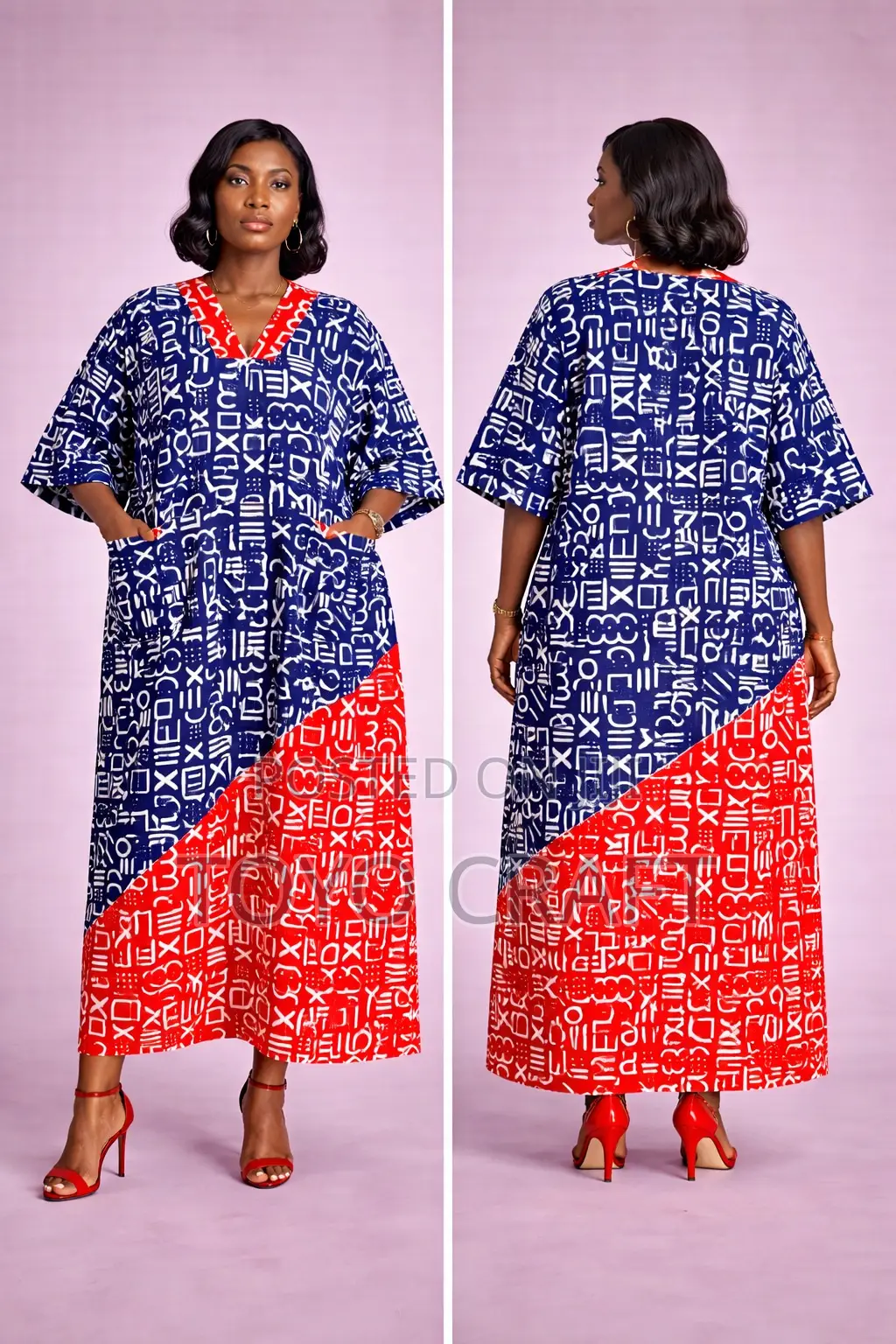 High Target Ankara Bubu Gown