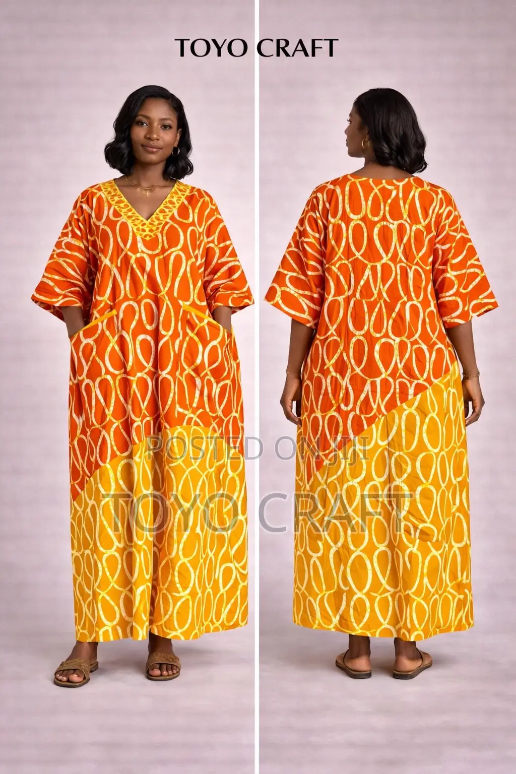 Big Aunty Ankara Bubu Gown