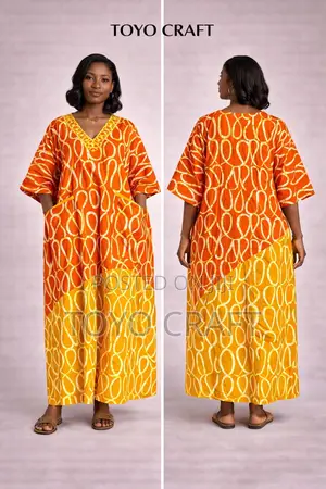 Big Aunty Ankara Bubu Gown