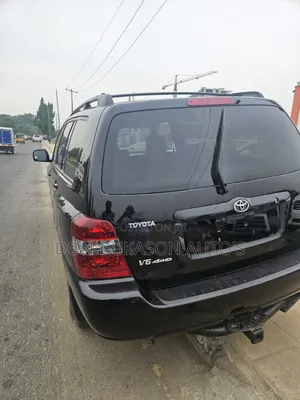 Toyota Highlander V6 2005 Black